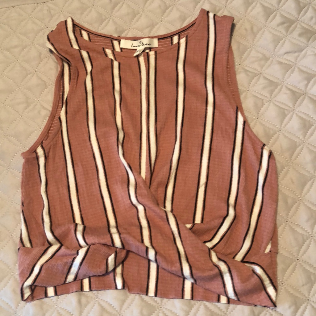 Cute Crop Top- Love Tree